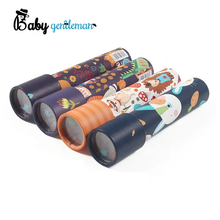 Оптовая продажа Классическая Деревянная волшебная вращающаяся игрушка-калейдоскоп для детей Z01350A