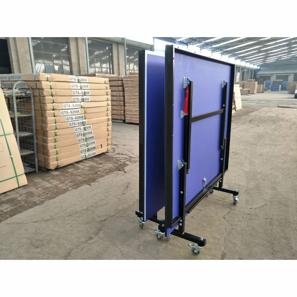 Cheap Table Tennis Tables with Folding Legs Ping Pong Table