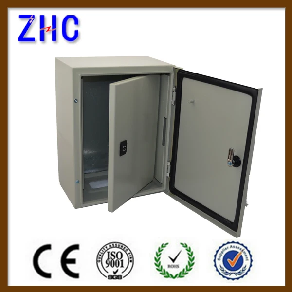 NEMA IP54 Waterproof Outdoor Powder Coating Wall Mounted Metal Distribution Box ZHC Model Zc