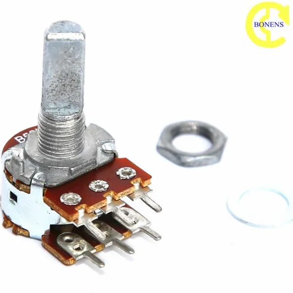 16K pcb Mount Potentiometers With Switch Rotary Potentiometer