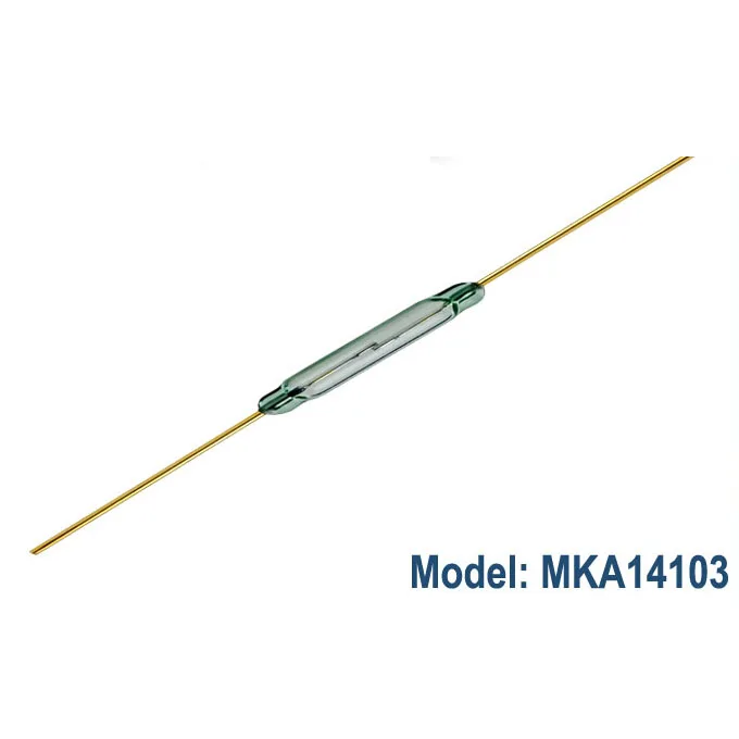 MKA14103 14MM 10W 0.5A normally opened glass magnetic reed switch sensor relay for electrical appliances with large inventory