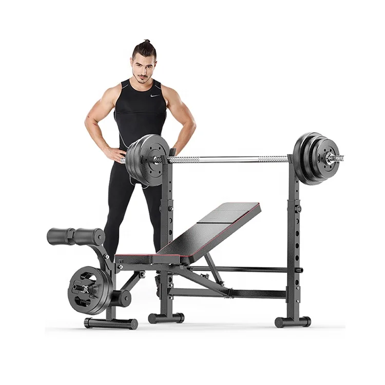 home gym equipment with bench press