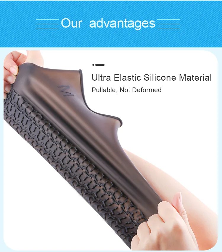 Wholesale Reusable Silicone Boot And Shoe Covers, Shoe Covers For