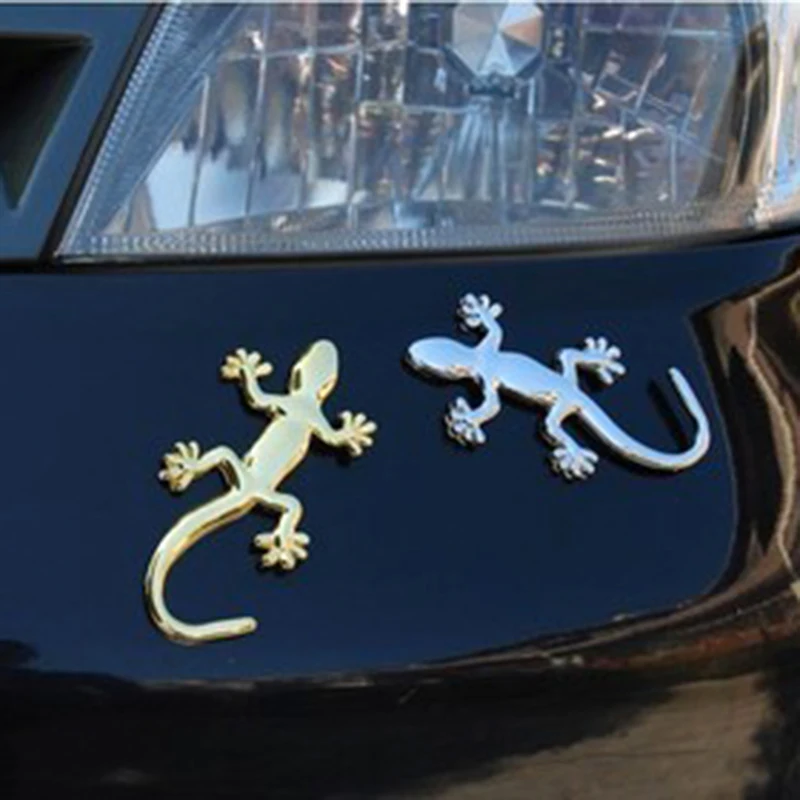 中国人気の3dヤモリ車のステッカーファッションゴールドとシルバーの車のドアステッカーの装飾 Buy 3d 車のステッカー 車のドアのステッカー 車の装飾 Product On Alibaba Com