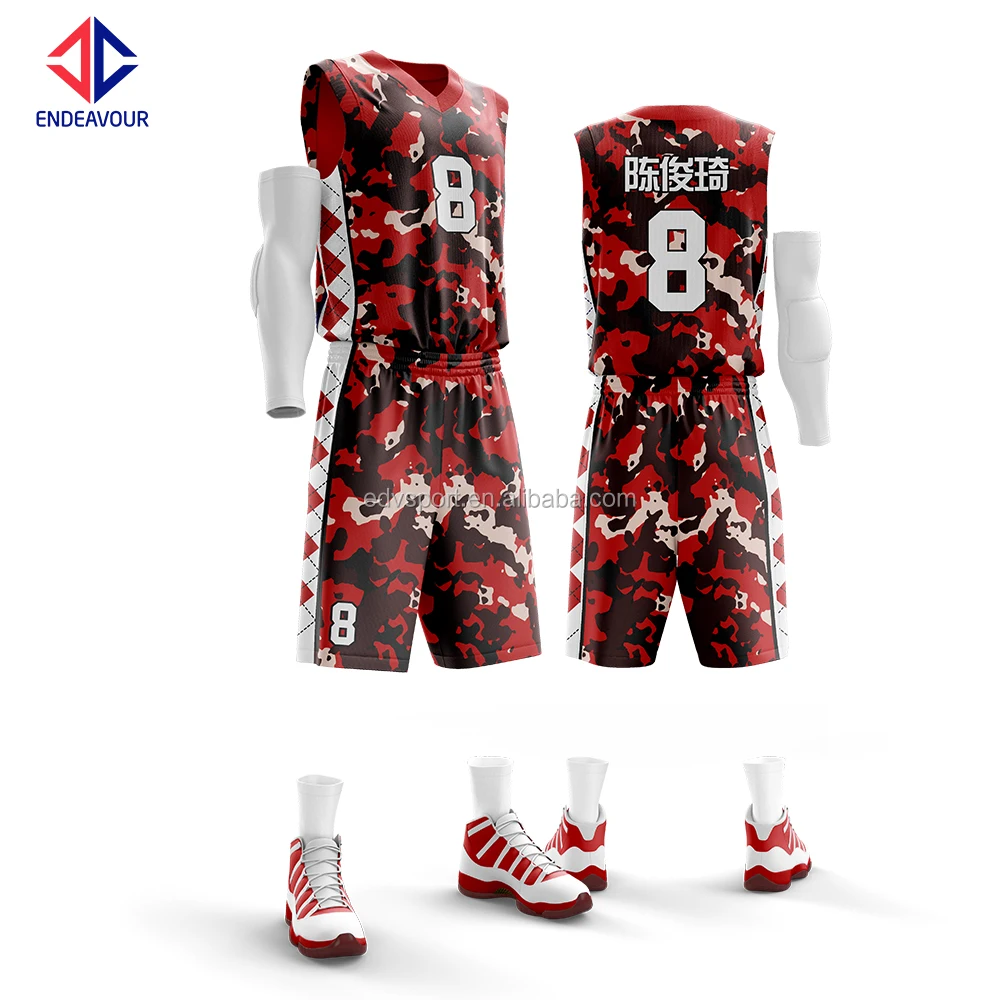 Buy Snow Camo Basketball Jersey Online in India 
