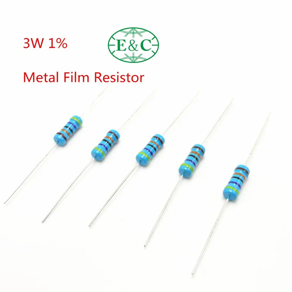 Metal Film Resistor 3w 0 1r 0 1ohm 0 1 Ohm Tolerance 1 Five Color Ring Resistor Buy 0 1r Metal Film Resistor 0 1ohm Product On Alibaba Com