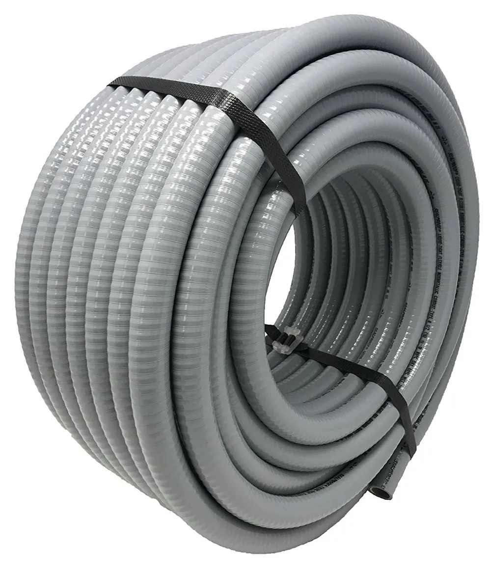 flexible pvc liquid tight conduit
