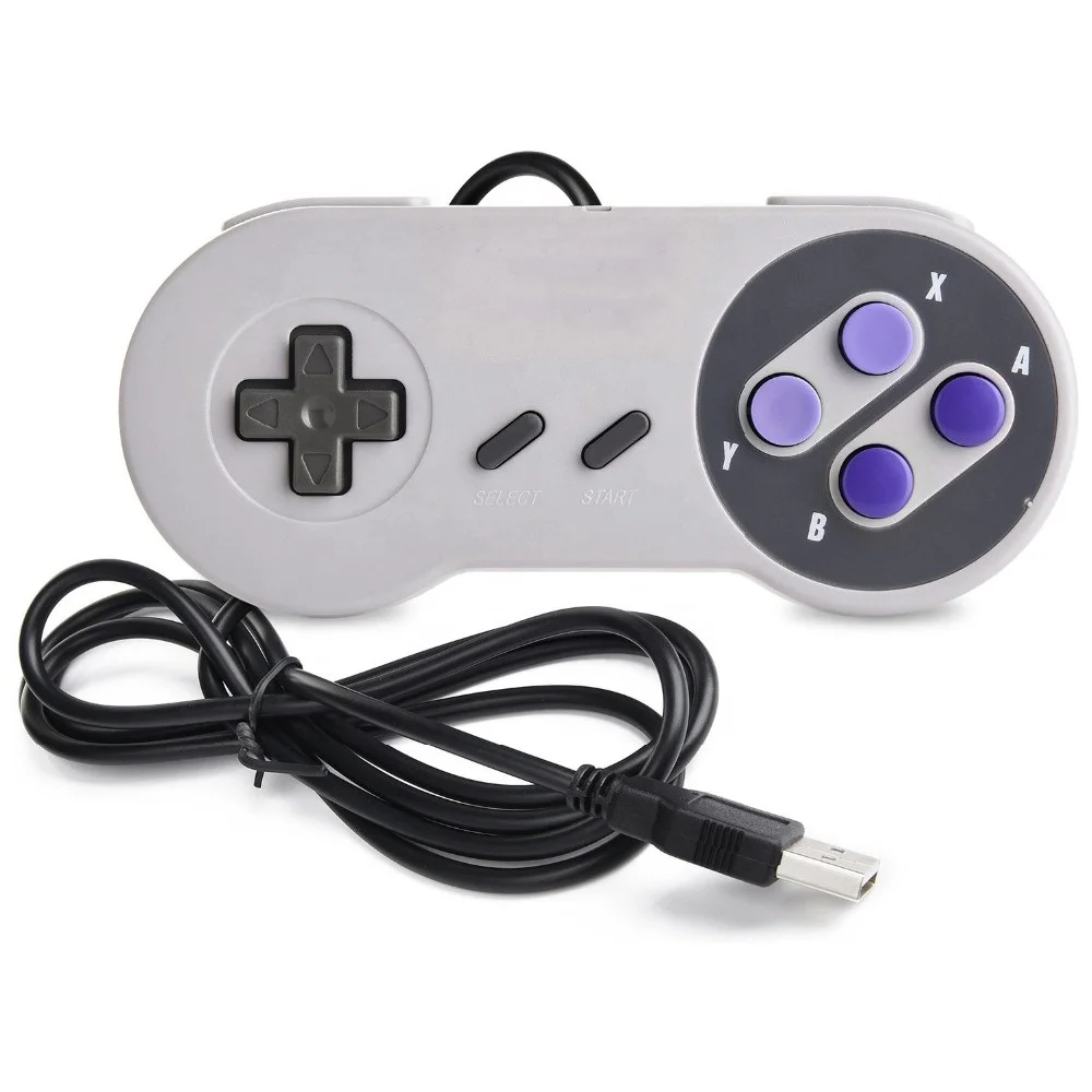 Begrafenis Iets Maak plaats Wholesale Retro Usb Game Controller Gaming Joystick Gamepad Controller For  Snes Style Windows Pc Mac Computer Control Joystick - Buy Usb Gamepad,Usb  Game Controller,Usb Gaming Joystick Product on Alibaba.com