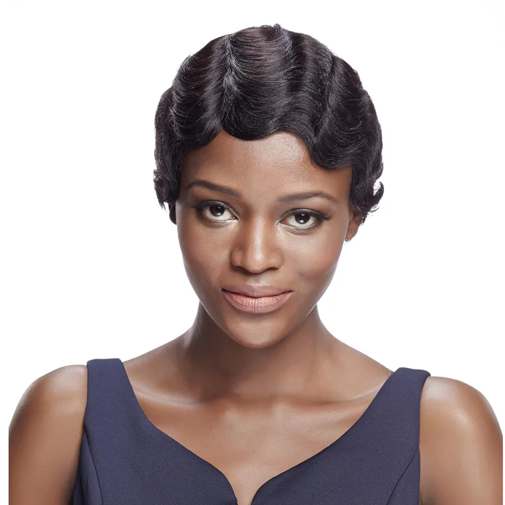 100 natural human hair wigs