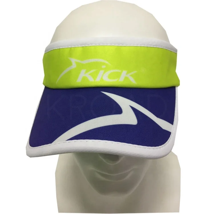 Custom High Quality Sports Visors Caps Running Sun Visor