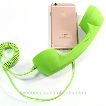 Anti-radiation Retro Mobile Phone Handset For All Telephone Handset Receiver Devices