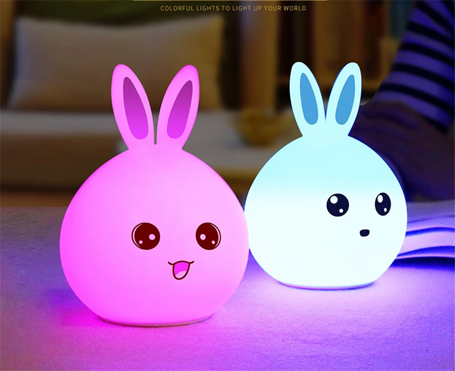 rabbit led night light