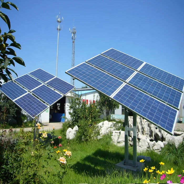 Factory Direct Supply Customization 2 Axis Sun tracker 3kw Solar Panel System