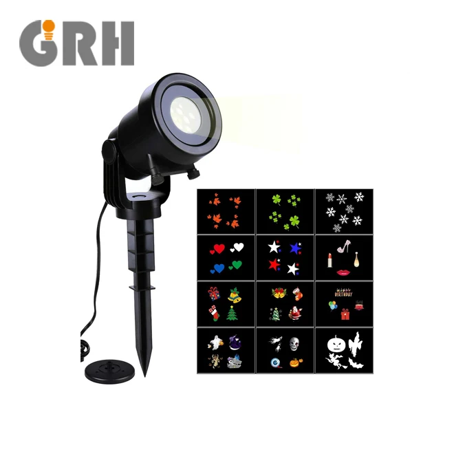
 Рождественский прожектор, огни для улицы, погодозащищенные рождественские лазерные огни, ландшафтный прожектор, декоративные сценические огни  
