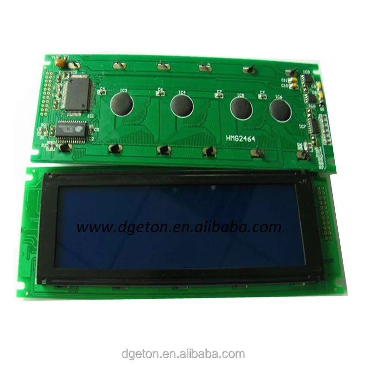 STN Positive 240X64 character lcd vs graphic 240x64 lcd module
