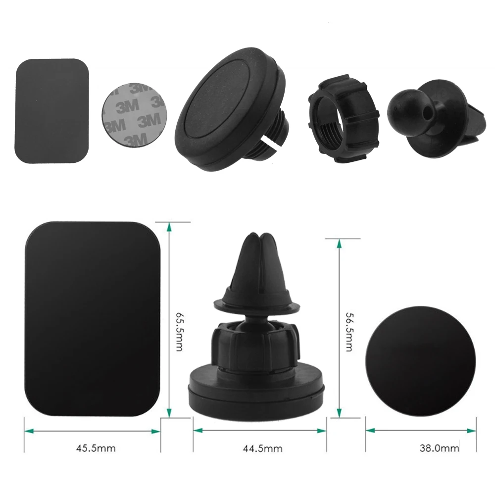 Металлический магнитный автомобильный держатель для мобильного телефона, настенное крепление, поддержка магнитного планшета, Авто приборной панели, GPS-подставка для iPhone, Xiaomi, Huawei