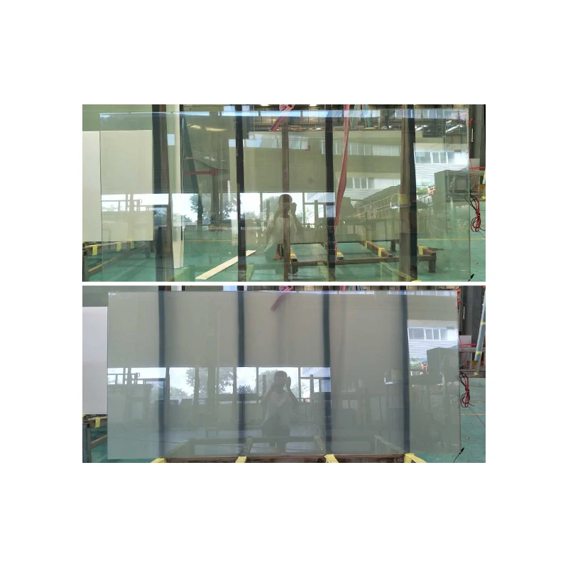 Transparent Smart Window Electric Switchable Privacy Glass Solid Hollow for Hotel Decoration Factory Price PDLC Smart Glass