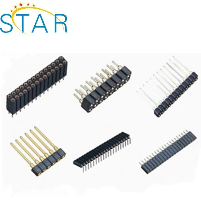 2.54mm Pitch Samtec Connector Pin Header Female Header