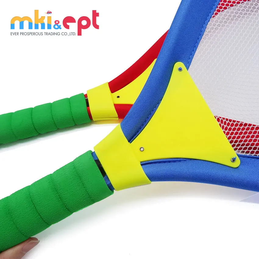 Ept Toys High Quality Beach Ball Racket Play Game Tennis Rackets Toys Kids Children Outdoor Amusement Games for Kids Gift