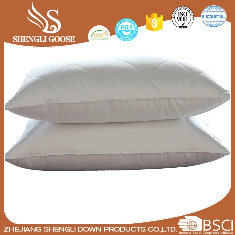 Двойной Размер Подушки Хлопчатобумажная Ткань Подушка для Шеи