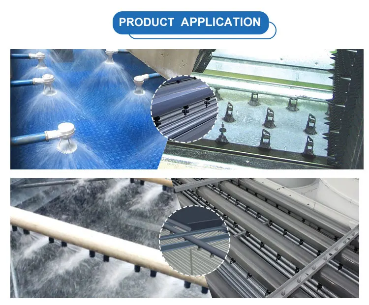 Original Factory cooling tower spray nozzle plastic Flower Type PP ABS ...