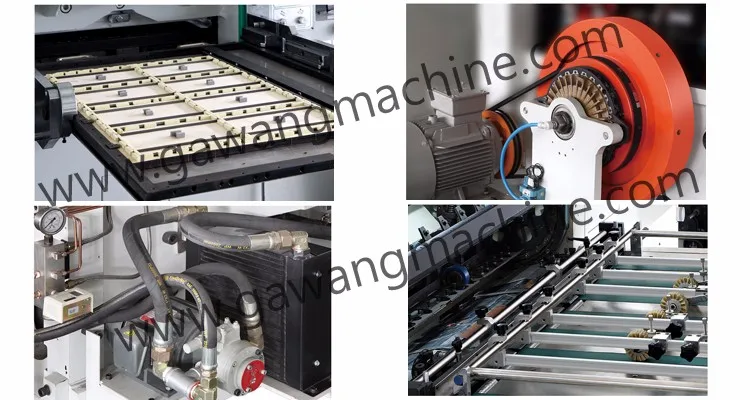 Automatic Roll To Roll Adhesive Label Rotary Die Cutter Die-cutting ...