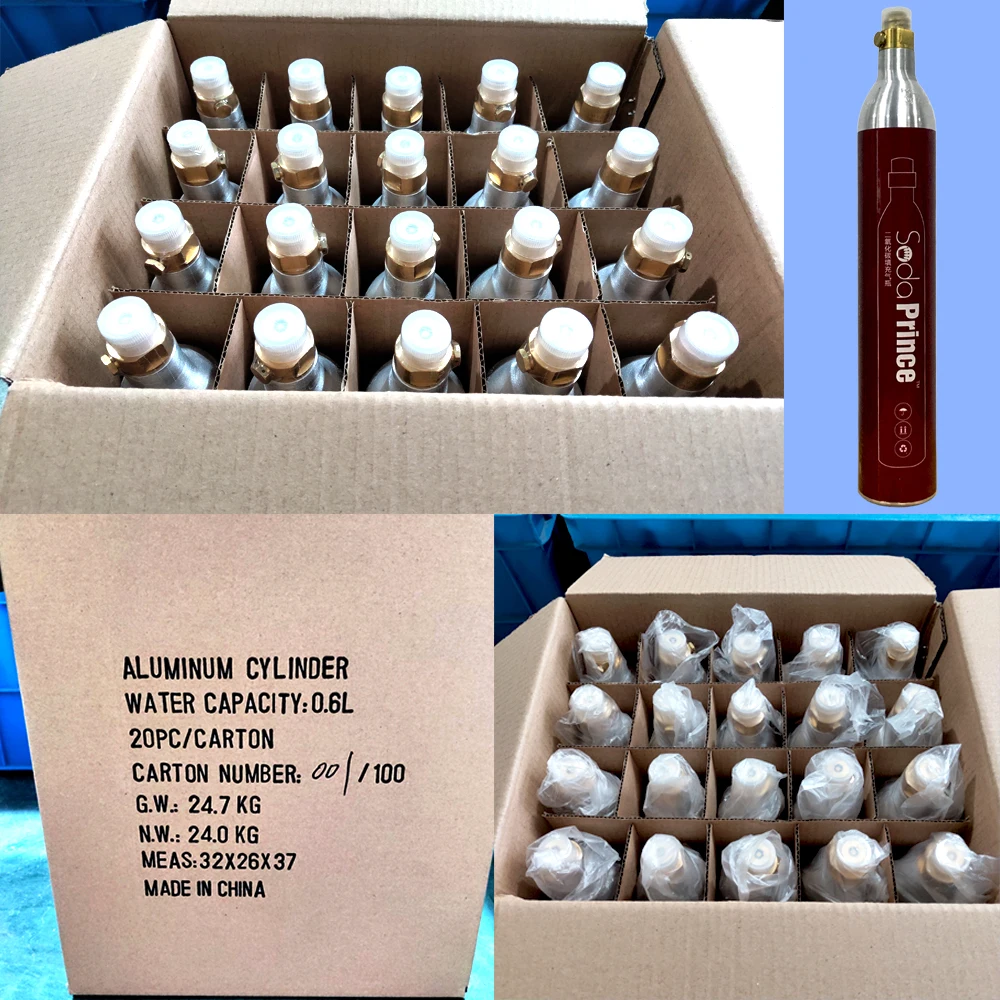 High Pressure Co2 Cartridge 425g Co2 Cylinder 425g For Food/beverage