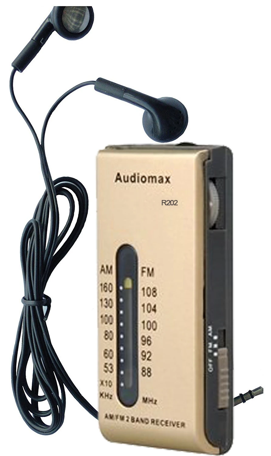 Super Mini AM FM Compact Player Transistor Radios Operated by 2 AA Battery Headphone Socket Portable Pocket Radio
