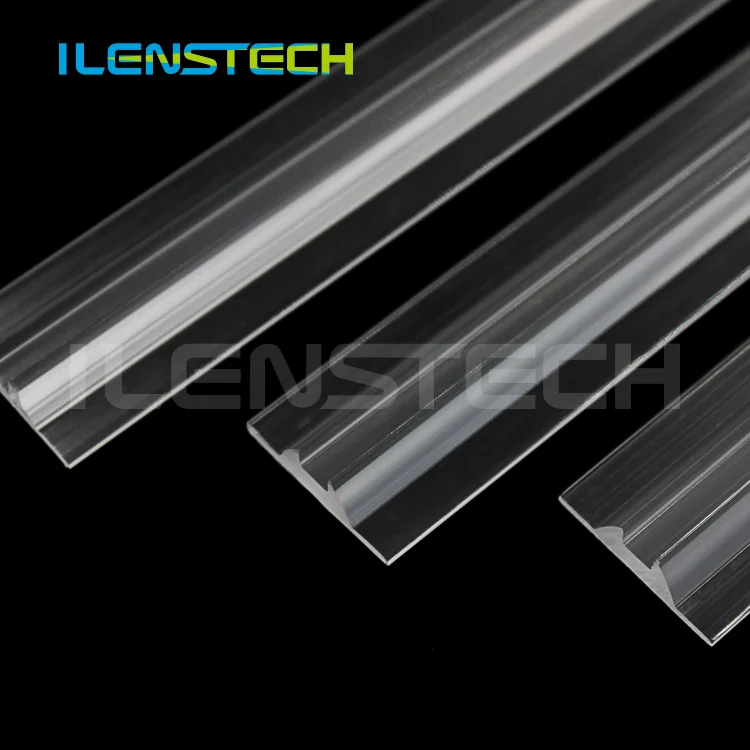 Smd светодиодная линейная выпуклая лента 60x90 градусов для светодиодов 3030 3535 5050
