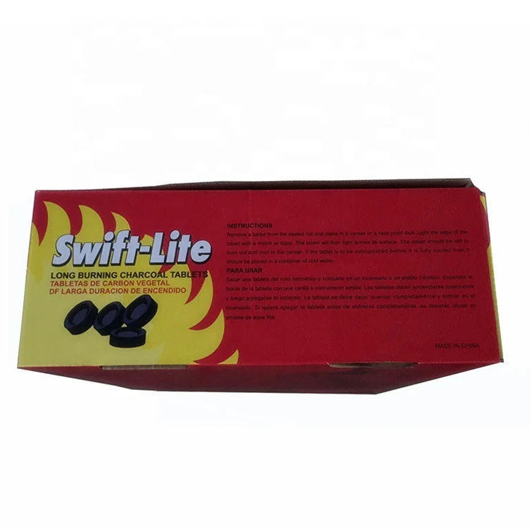 HongQiang Swift Lite  Easy Instant Round Hookah Charcoal