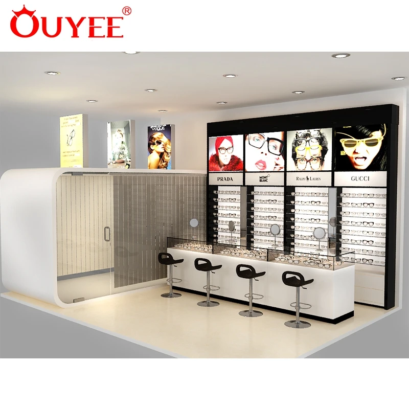 Optical Shop Names Eyeglasses Glass Display Cabinets Optical Shop Counter Design for Retail Store