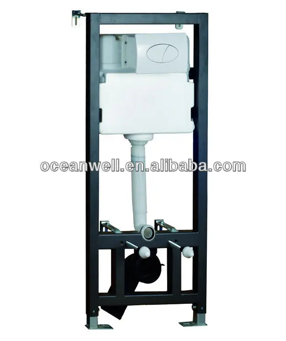 Пневматический скрытый двойной слив цистерна для настенного туалета с одобрением WRAS 400 комплектов OEM/ODM