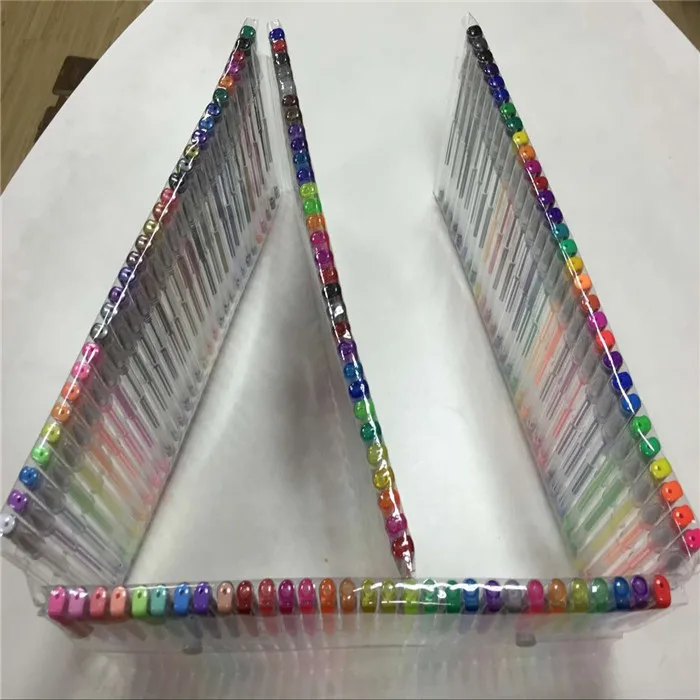 Набор гелевых ручек 200 шт.-100 ручек плюс 100 заправок