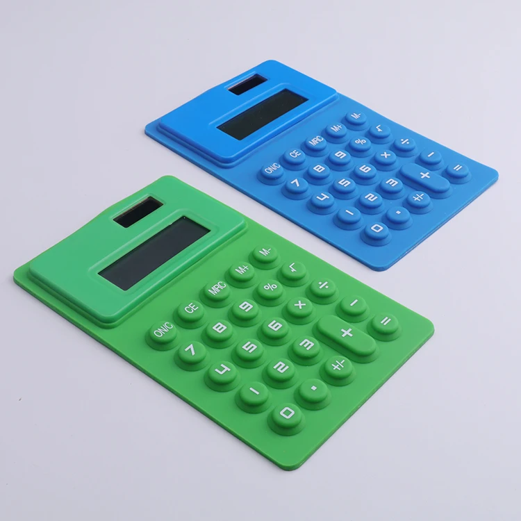 Portable Silicone Calculator 