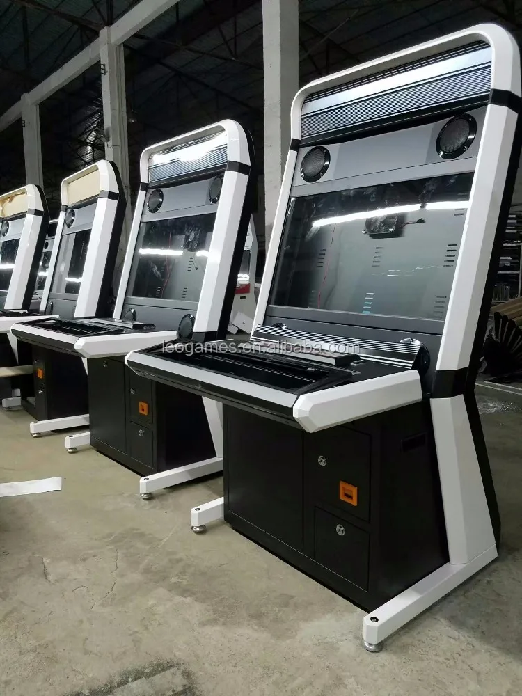 Wholesale 32" LCD 2 Players Arcade Fighting Game Tekken 6 Video/Ame Machine for Hot Sell/Pandoras Box 4 Arcade Cabinet