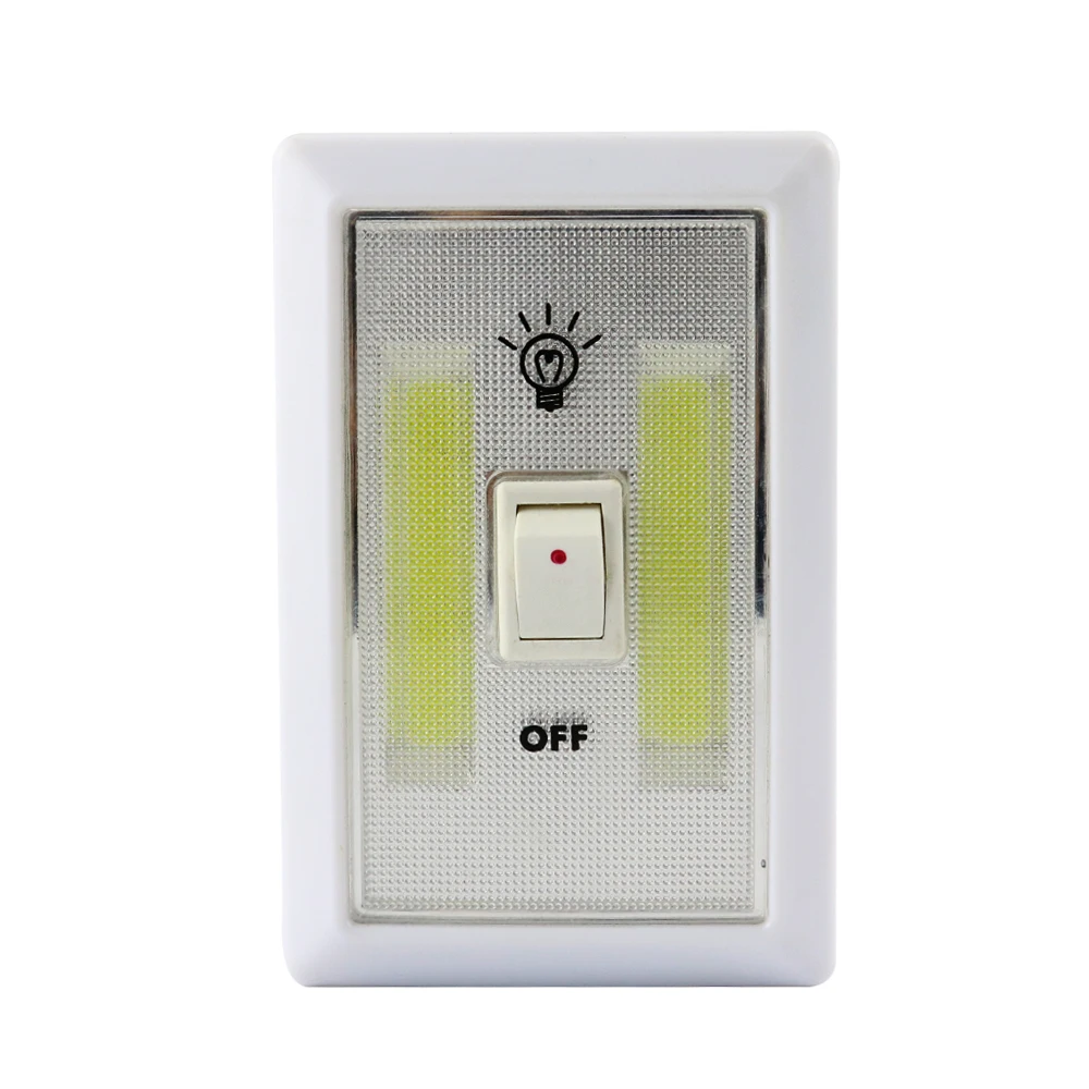 TS wireless cob led battery operated switch night light prefer for closet