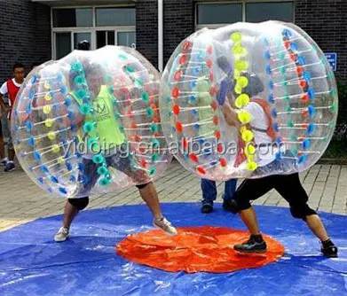 Гигантский пузырьковый шар в красочные точки ПВХ бампер для взрослых горячая Распродажа