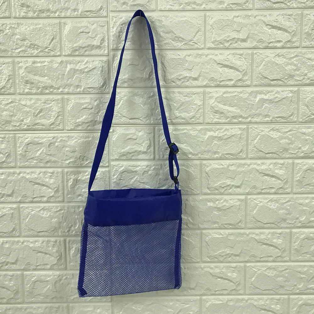 Оптовая торговля в наличии детский Морская ракушка с защитной крышкой сетчатые пляжные сумки из дышащего