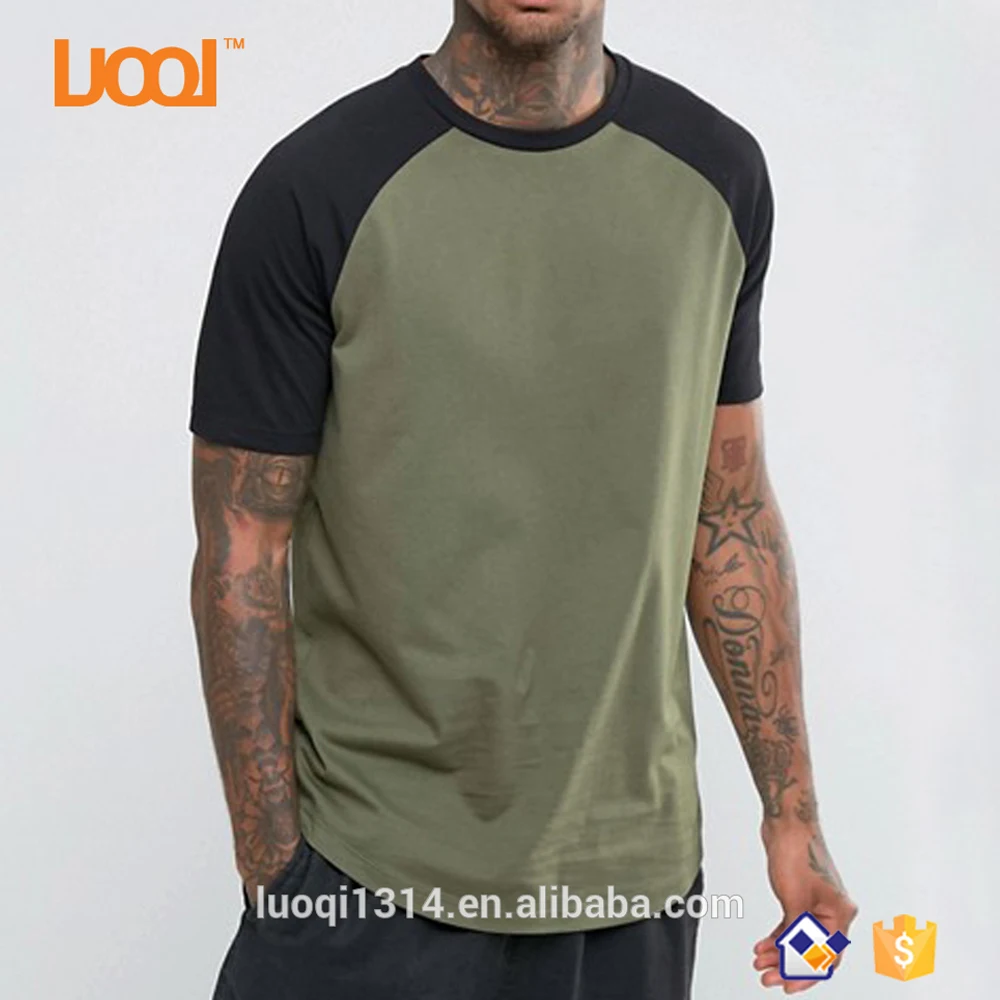 3 quarter sleeve t shirts mens