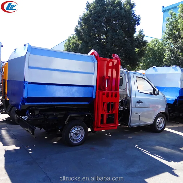 Cheapest 3m3 Mini Self Loading Dumper Garbage Truck