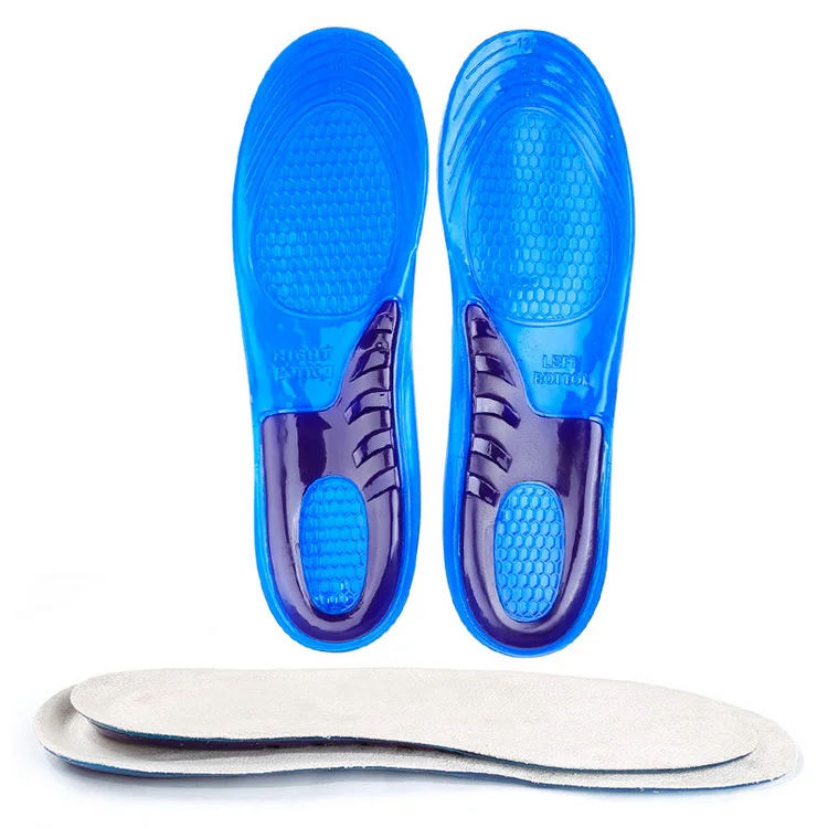Adjustable Foot Health Care Silicone Insoles for Running
