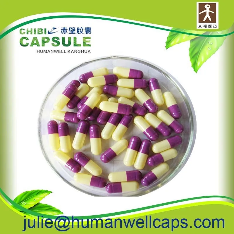 Свободные твердые желатиновые пустые капсулы размер 3 печатных