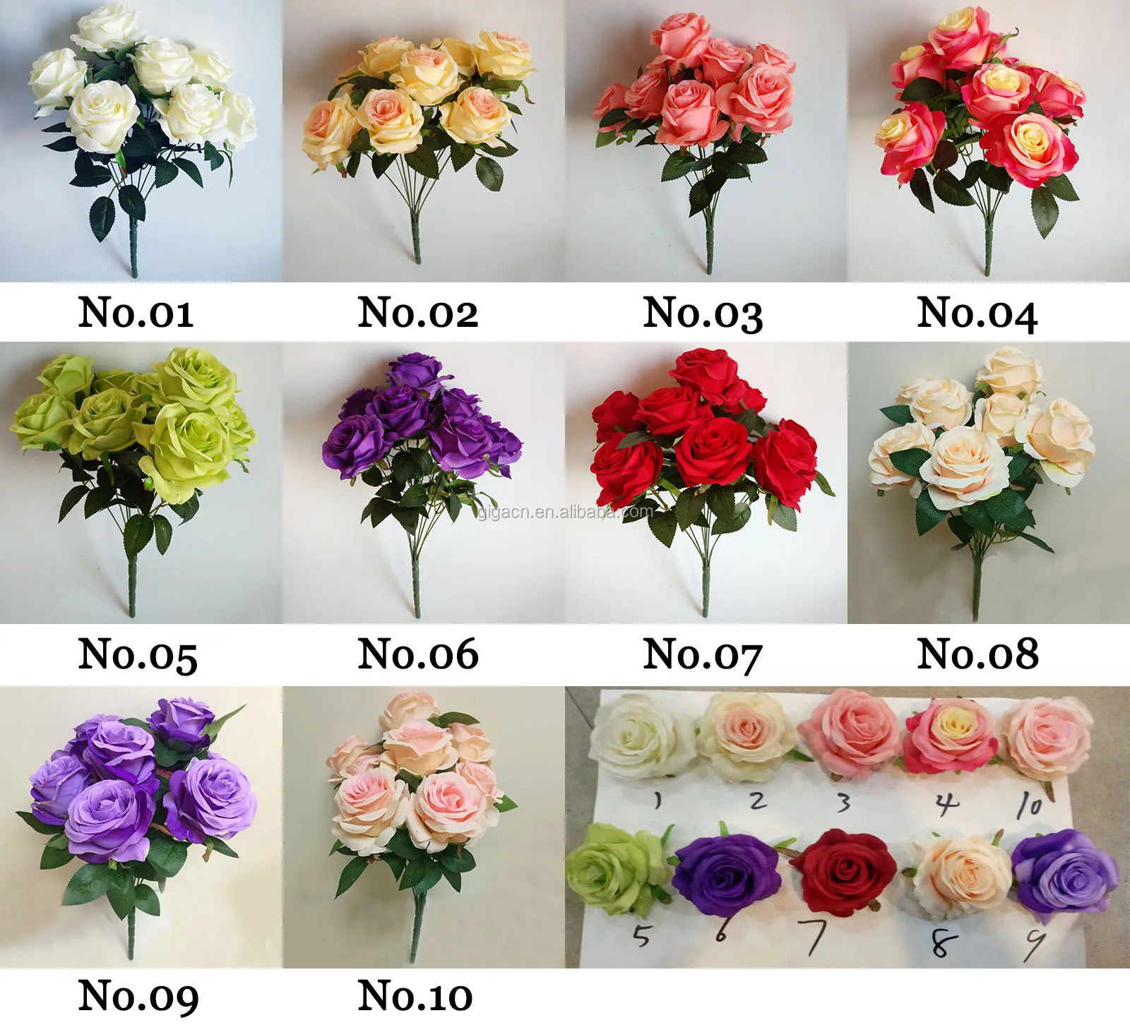 Giga-ramo De Rosas Negras De Lujo,Color Dorado,Preservado,10 Cabezas De  Flores - Buy Y Rosas,Rosa Flor,Flor Rosa Product on 