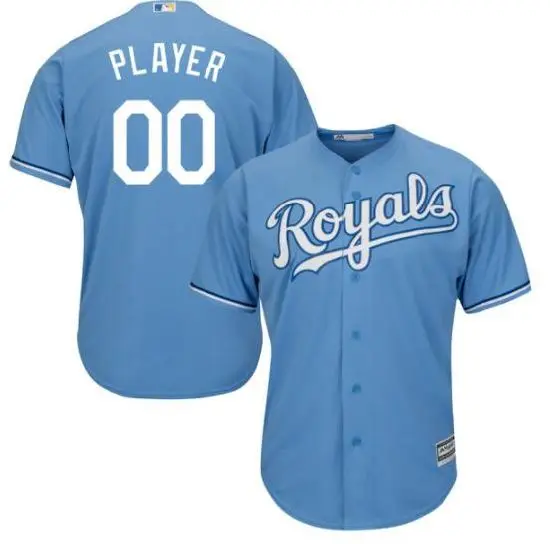 Wholesale Kansas City Royals Baseball Jerseys Custom M-L-B Shirts