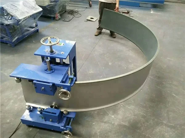 Manual Metal Bemo Standing Seam Roof Panel Curving Machine for Sale