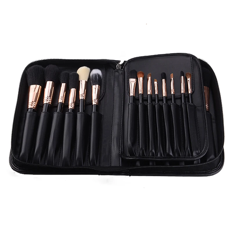 Набор кистей для макияжа, набор профессиональных косметических кистей для макияжа, набор мягких/удобных инструментов для макияжа с сумкой из ПУ, 29 шт.