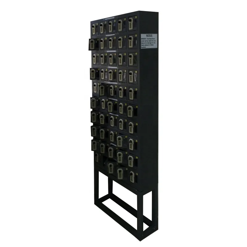 Customized Metal Cellphone Locker with Stand for Handphone 30 Doors or 50 Doors