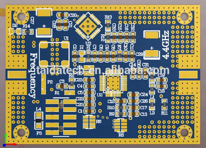 ADF4351 Frequenzsynthesizer Entwicklungsboard – 35 MHz Bis 4,4 GHz, PLL Mit SMA-Buchse, 4–9 V, Inkl. Referenztakt