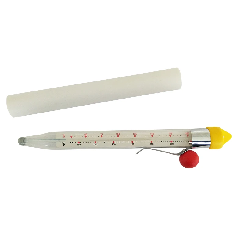 Avanti Glass Deep Fry Thermometer Clear