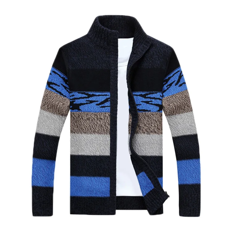 Cheap Price Custom Nice Sweater Men Beautiful Design Zip Cardigan Age Delay Item Sweater